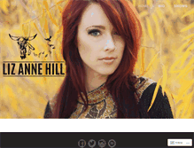 Tablet Screenshot of lizannehill.com